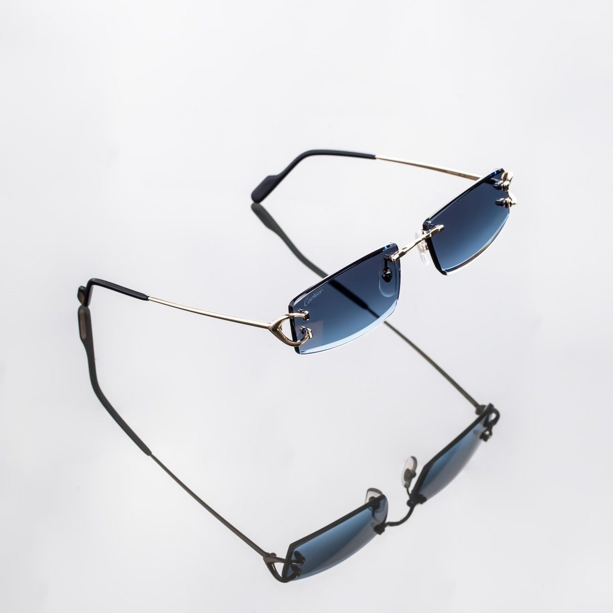 Cartier CARTIER CT0465S 002 SUNGLASSES Size ONE SIZE - 1 Thumbnail