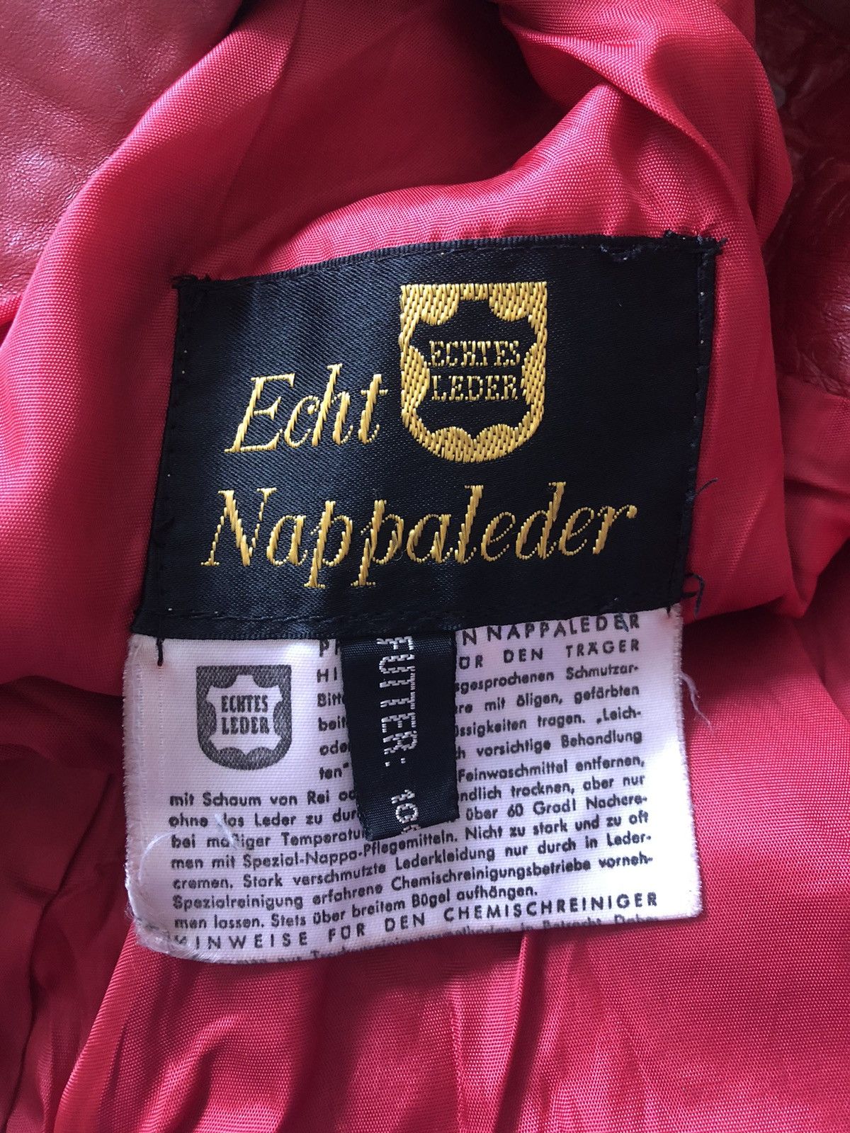 Vintage RARE VINTAGE ECHT LEATHER JACKET Size S / US 4 / IT 40 - 4 Thumbnail