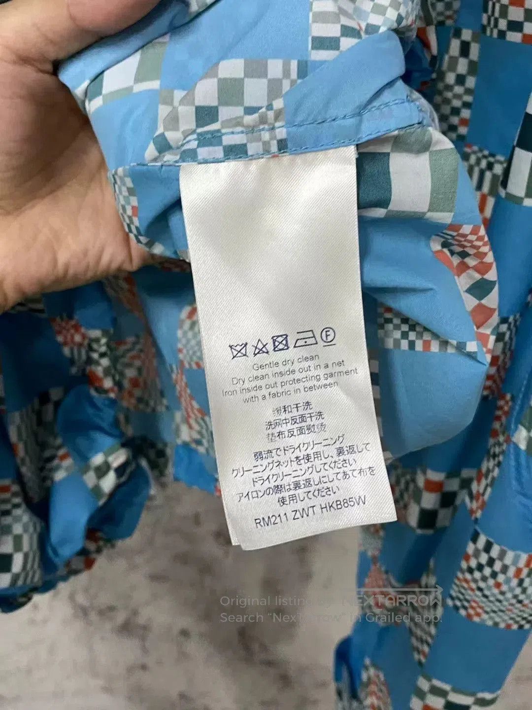 Louis Vuitton Louis Vuitton Blue Damier Logo Jacket. Size US S / EU 44-46 / 1 - 7 Thumbnail