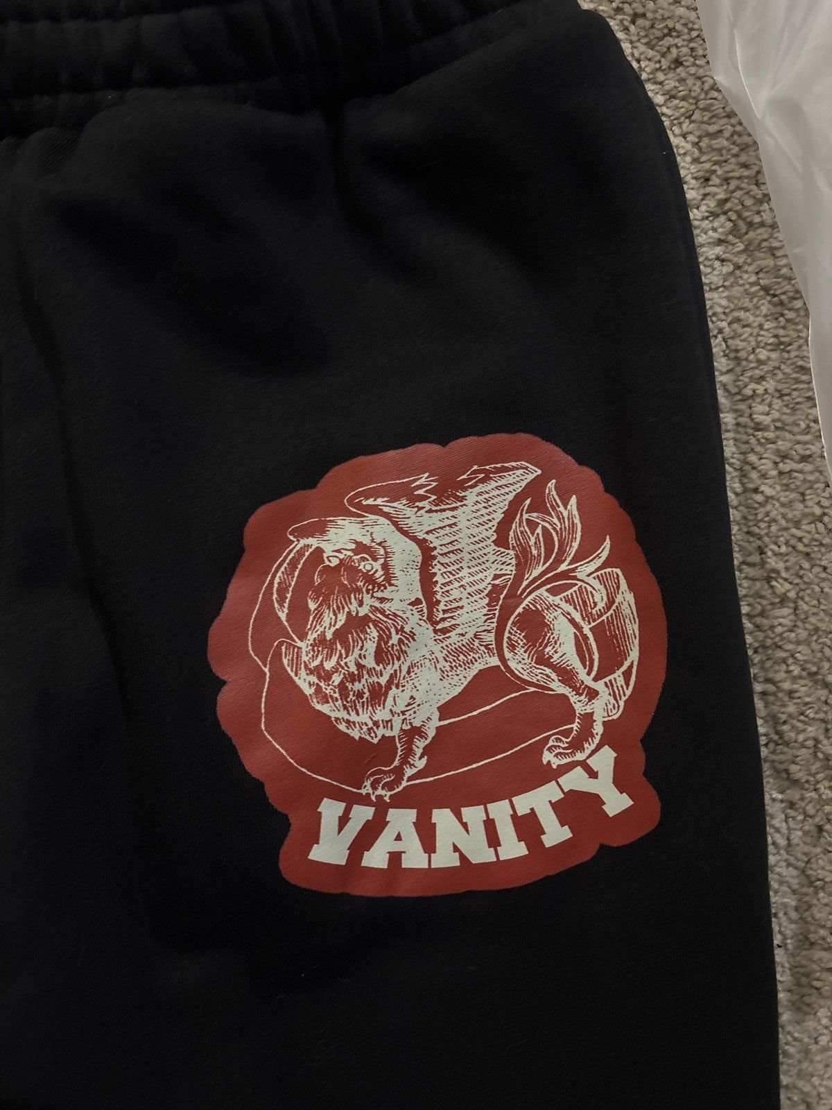 Saint Vanity Black & red varsity sweats Size US 34 / EU 50 - 2 Thumbnail