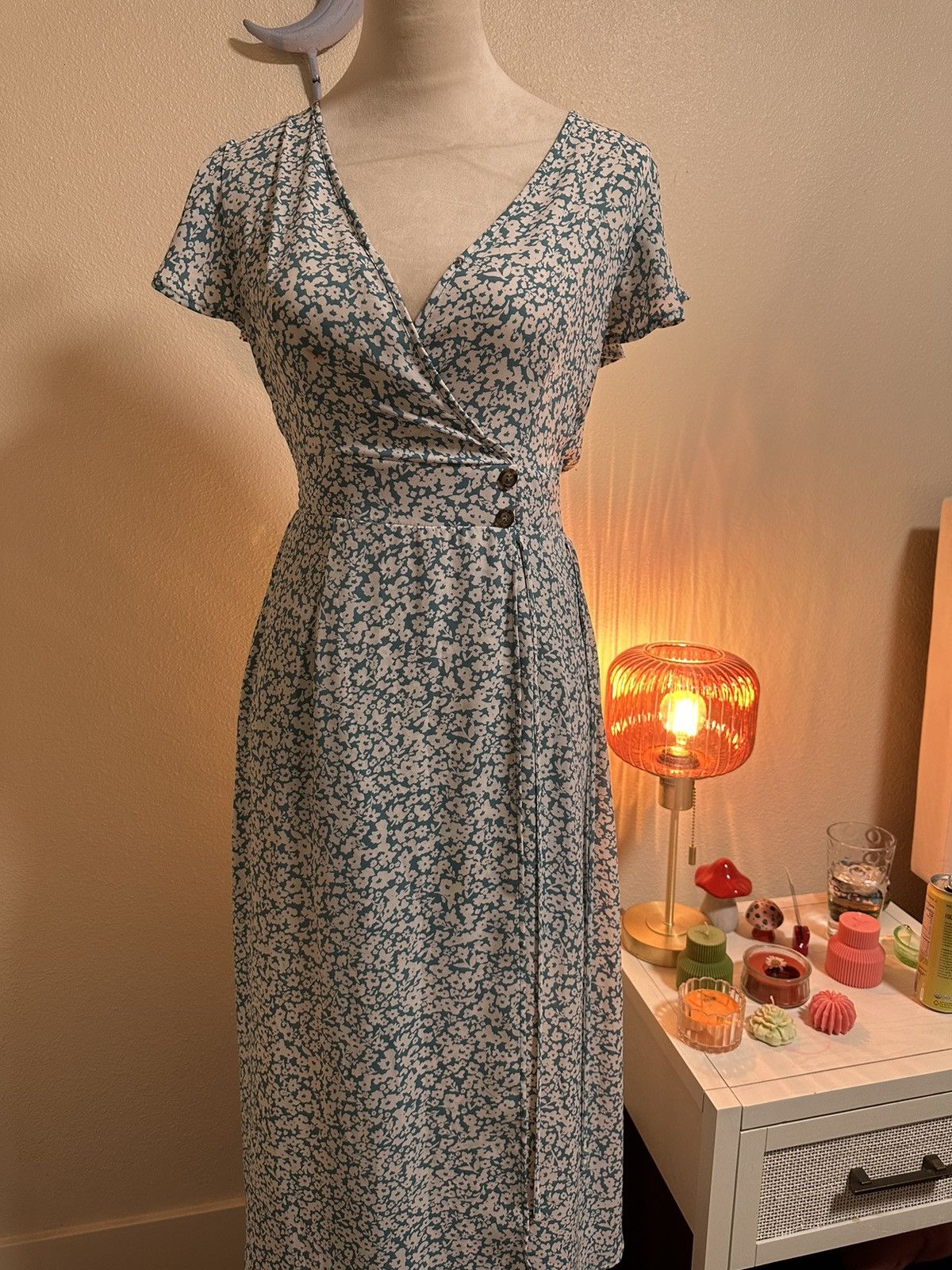 Other Blue wrap dress Size XS / US 0-2 / IT 36-38 - 2 Thumbnail