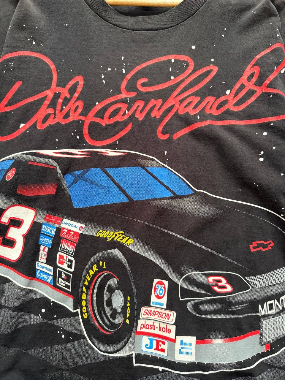 NASCAR RARE Vintage Nutmeg Nascar Dale Earnhardt The Intimidator Size US XL / EU 56 / 4 - 3 Thumbnail