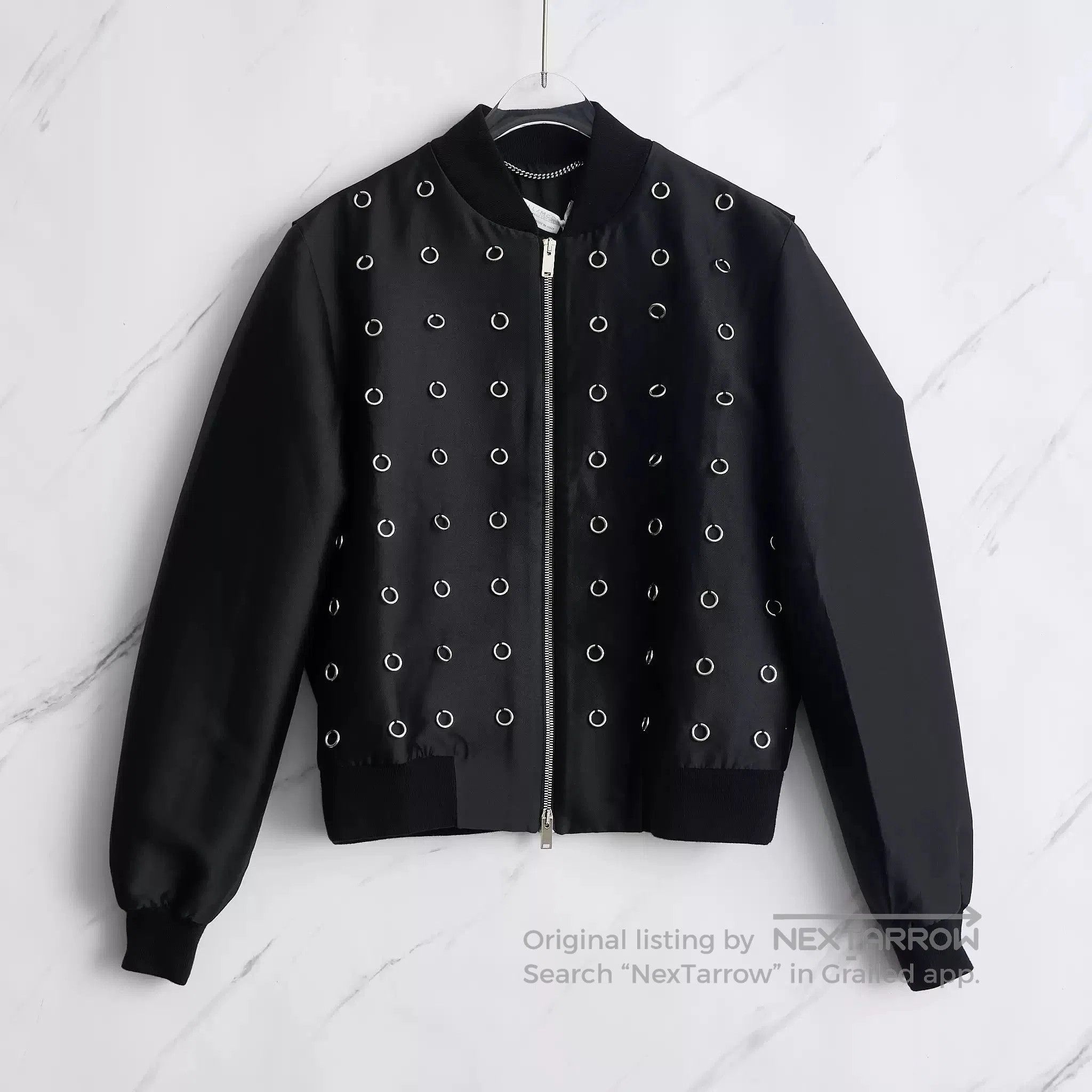 Stella McCartney Stella McCartney Black Metal Ring Jacket. Size M / US 6-8 / IT 42-44 - 1 Thumbnail