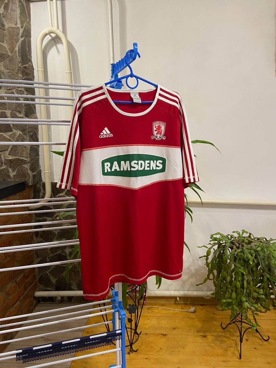 Adidas Middlesbrough Adidas 2011/2012 Home Football Jersey Size US XL / EU 56 / 4 - 1 Thumbnail