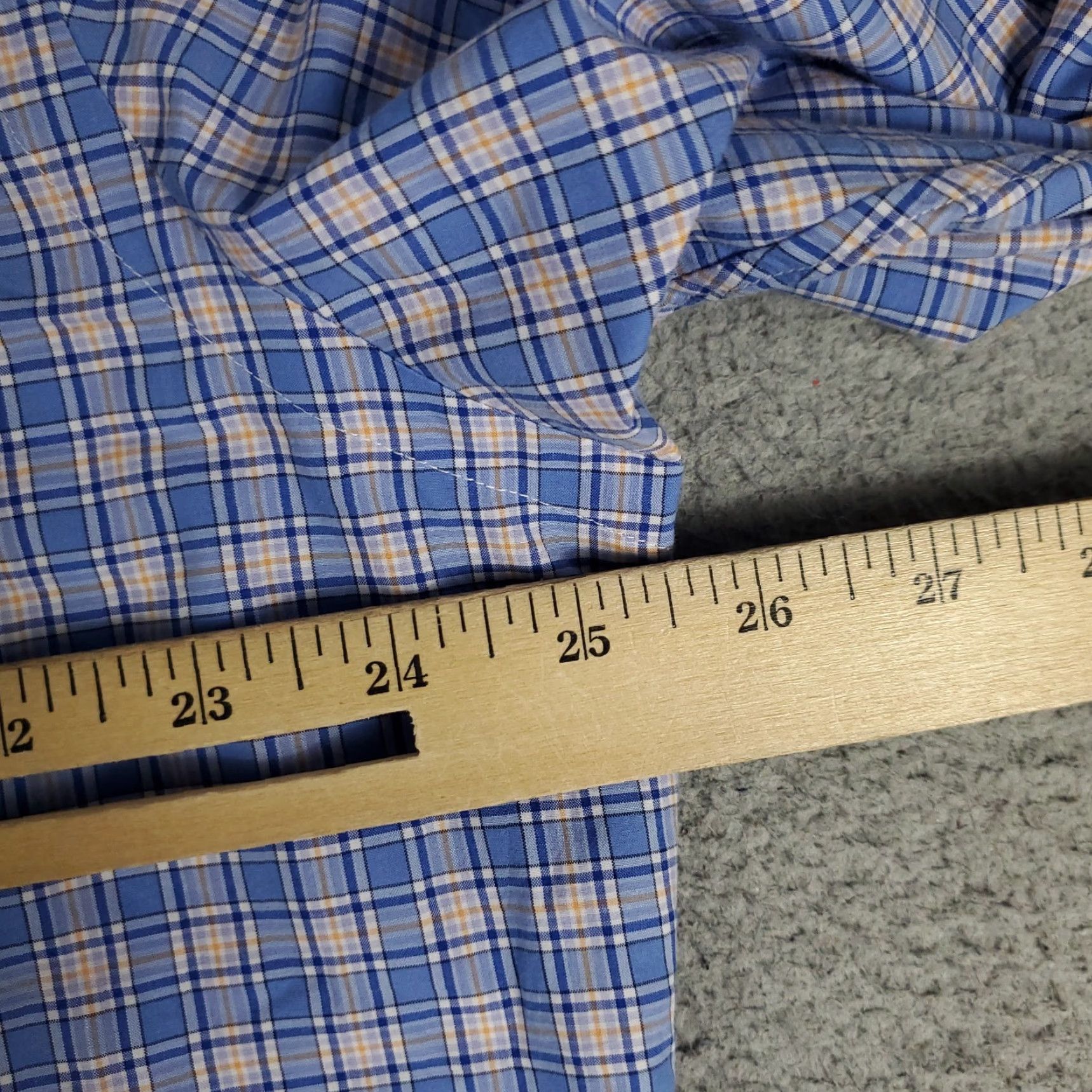 Ralph Lauren Ralph Lauren Shirt Mens XL Blue Plaid Pony Casual Button Up Long Sleeve Size US XL / EU 56 / 4 - 6 Thumbnail