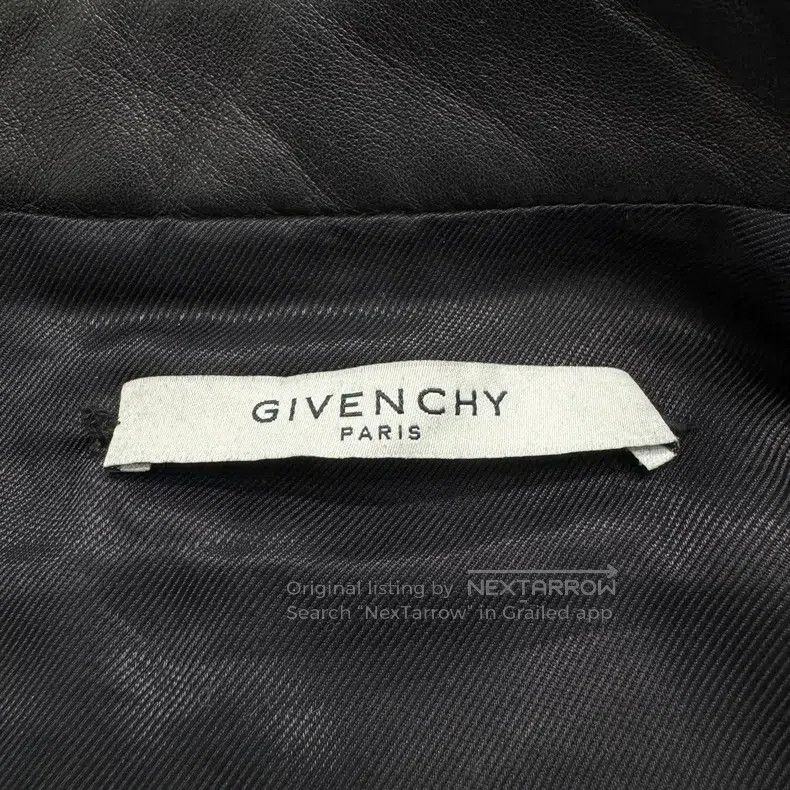 Givenchy Givenchy Sheepskin Biker Jacket Size US M / EU 48-50 / 2 - 2 Thumbnail