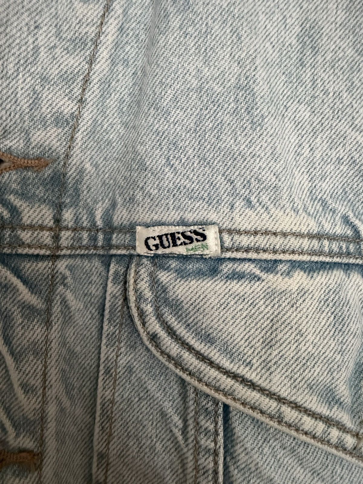 Guess Guess by Georges Marciano Denim Jacket Size US L / EU 52-54 / 3 - 3 Thumbnail