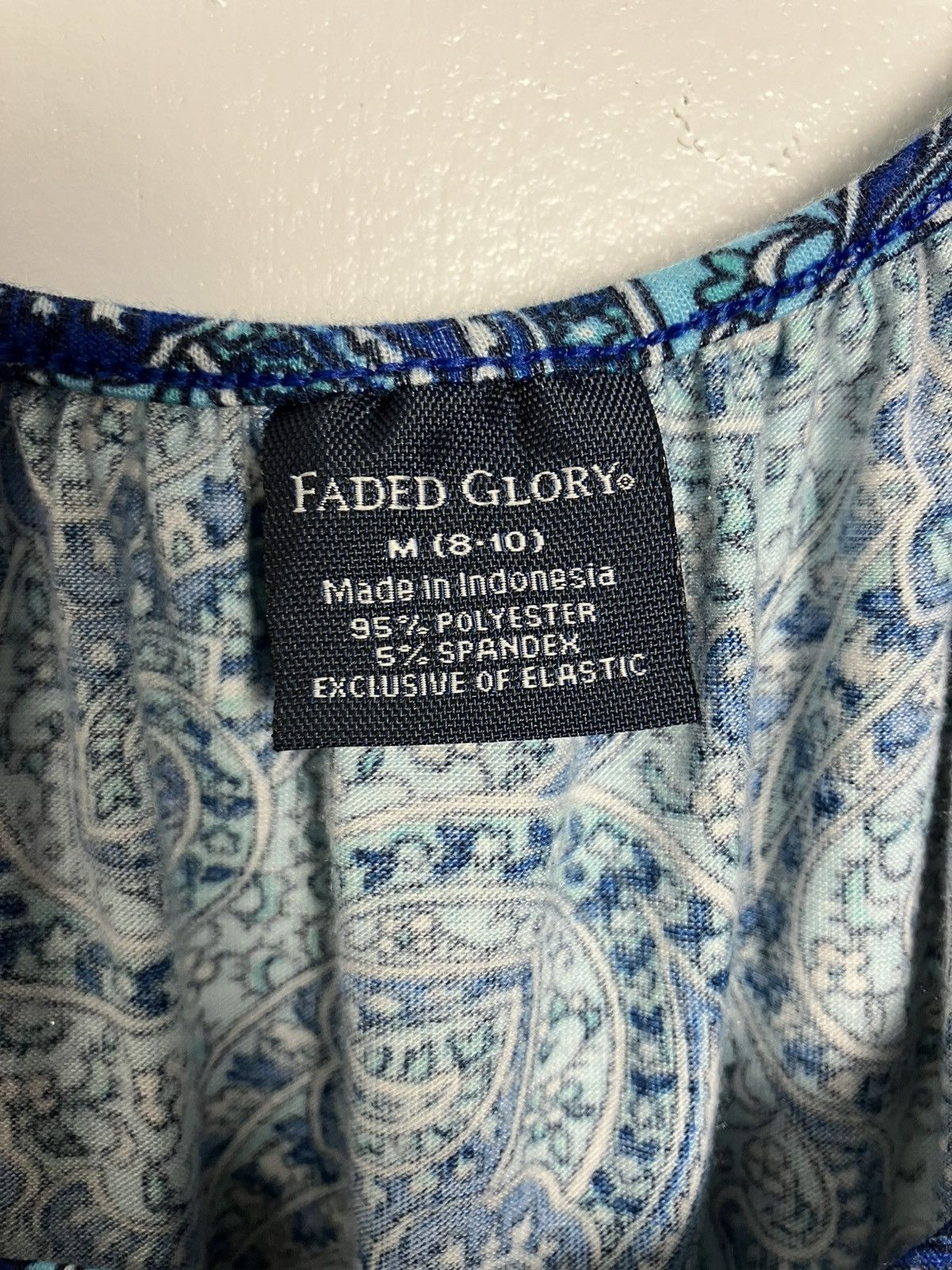 Faded Glory Faded Glory Elegant Paisley Midi Dress Med Size M / US 6-8 / IT 42-44 - 3 Thumbnail