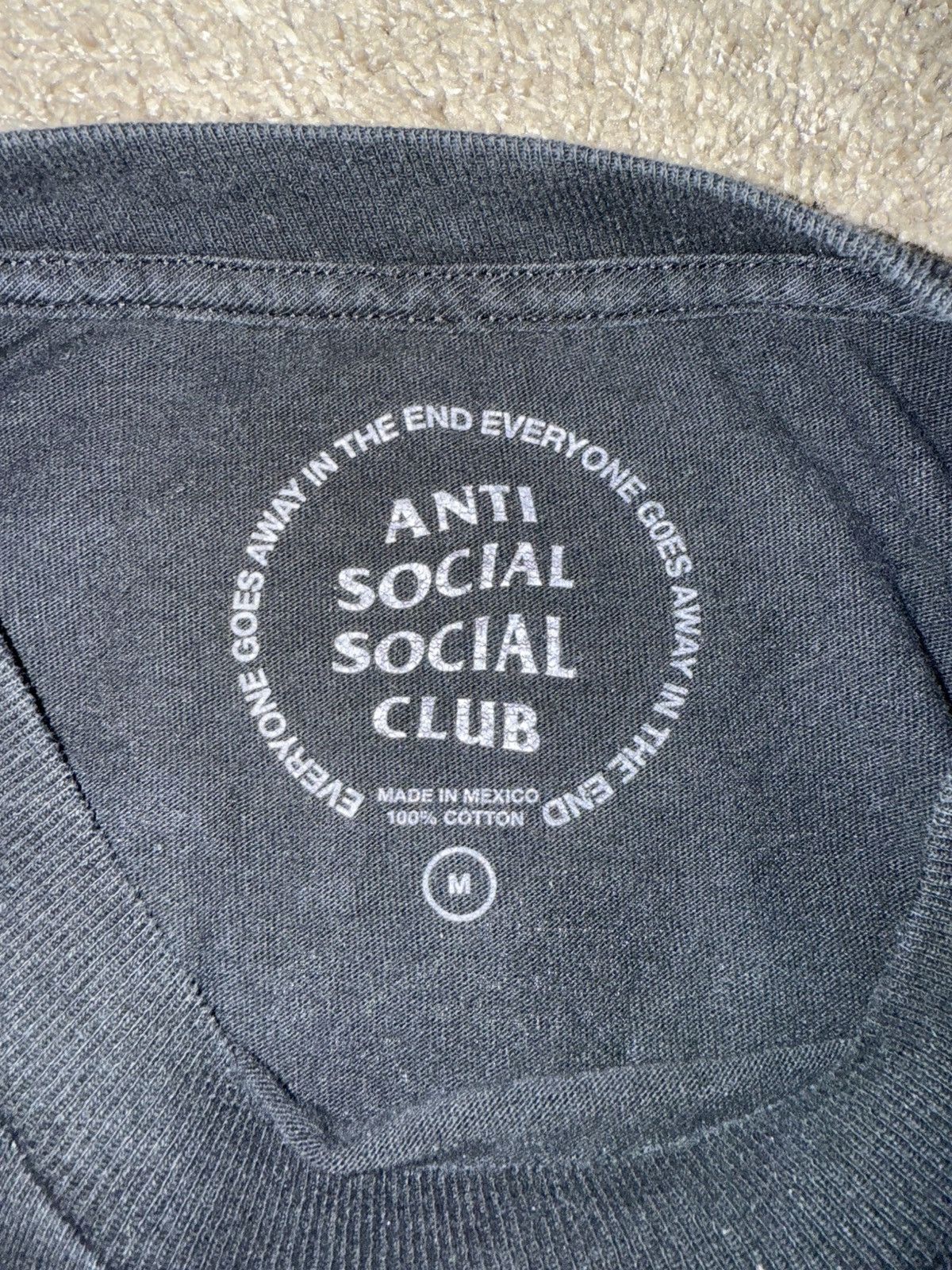 Anti Social Social Club Anti Social Social Club Tee: Multi Color Text Size US M / EU 48-50 / 2 - 3 Thumbnail