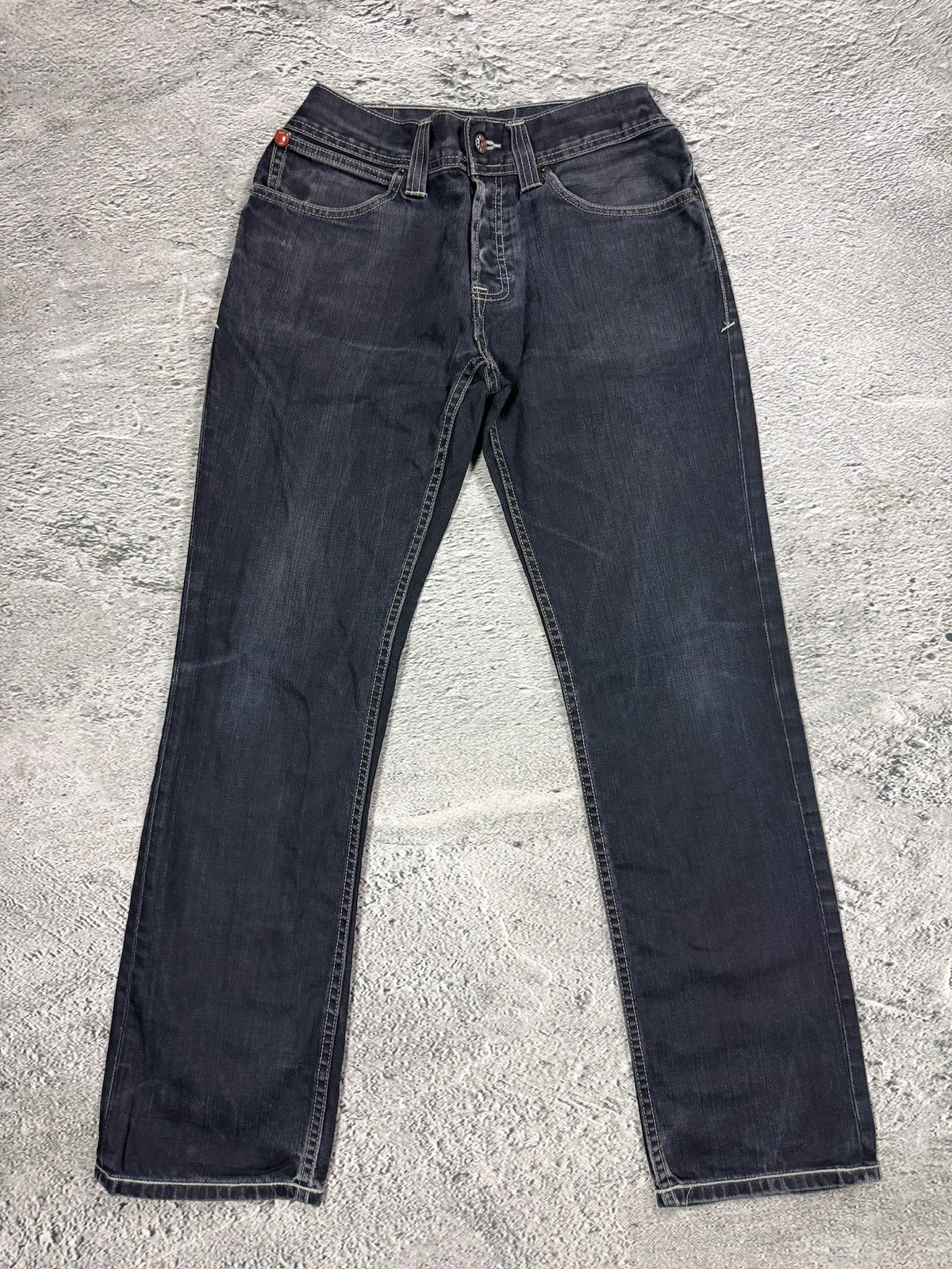 Evisu × Puma Evisu x Puma vintage black jeans black seagulls straight Size 26" / US 2 / IT 38 - 6 Thumbnail