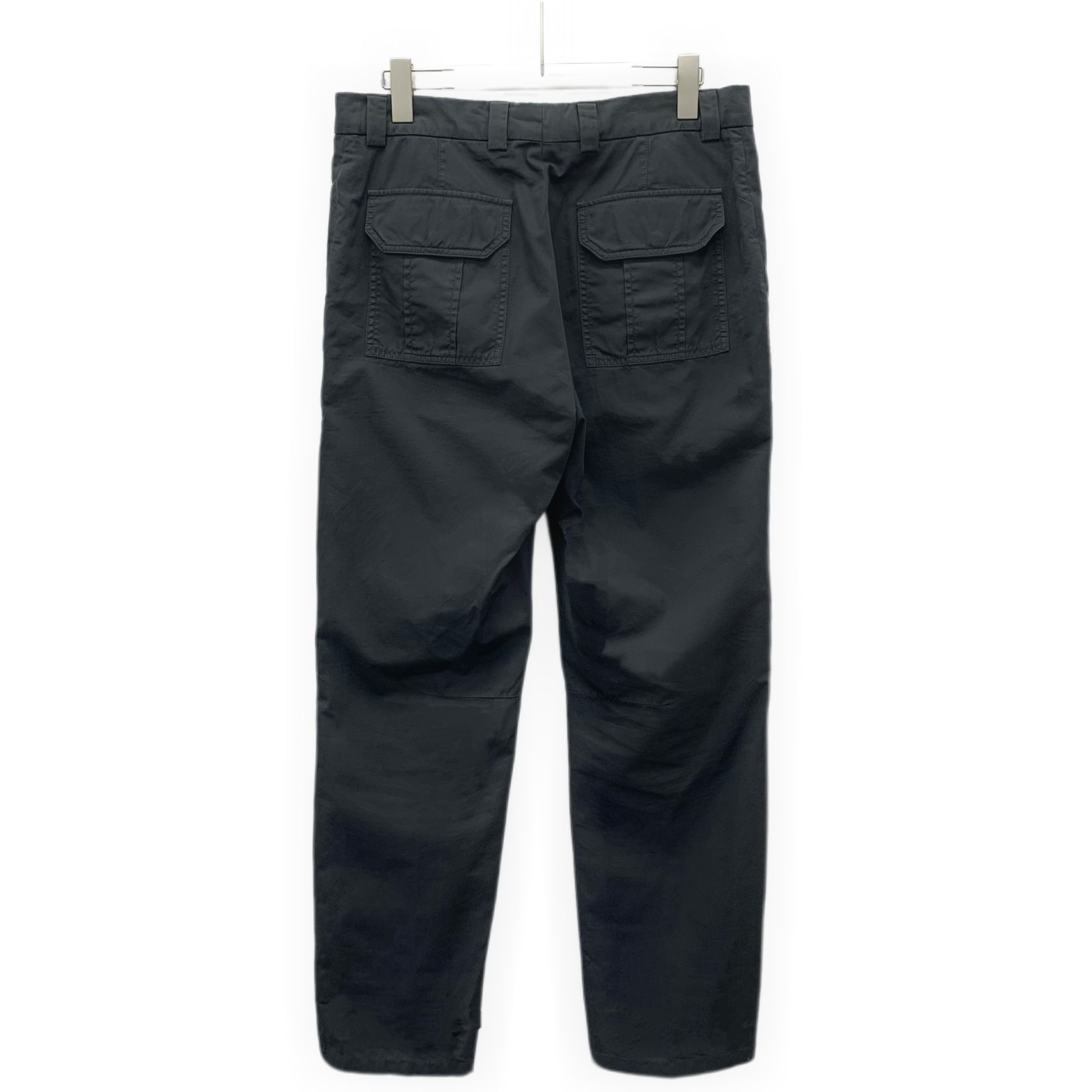 Brunello Cucinelli Brunello Cucinelli Gray Cotton Trousers (M) Size US 32 / EU 48 - 11 Thumbnail