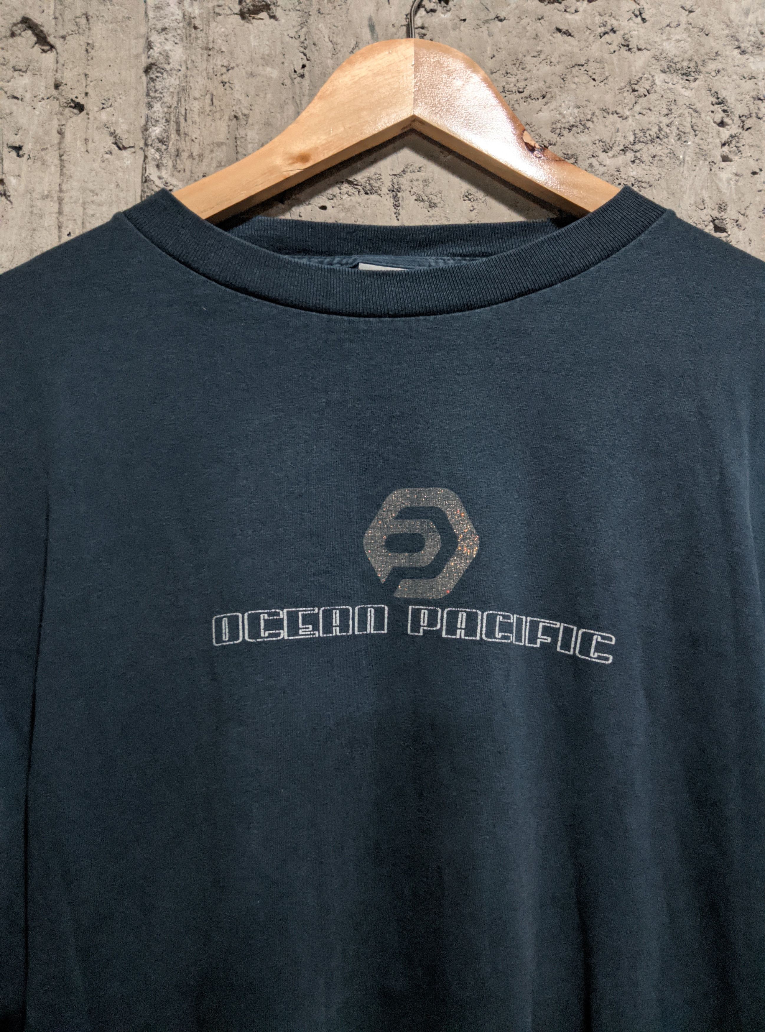 Vintage Vintage 90s océan pacífic dragón y2k flames t shirt Size US XL / EU 56 / 4 - 5 Thumbnail