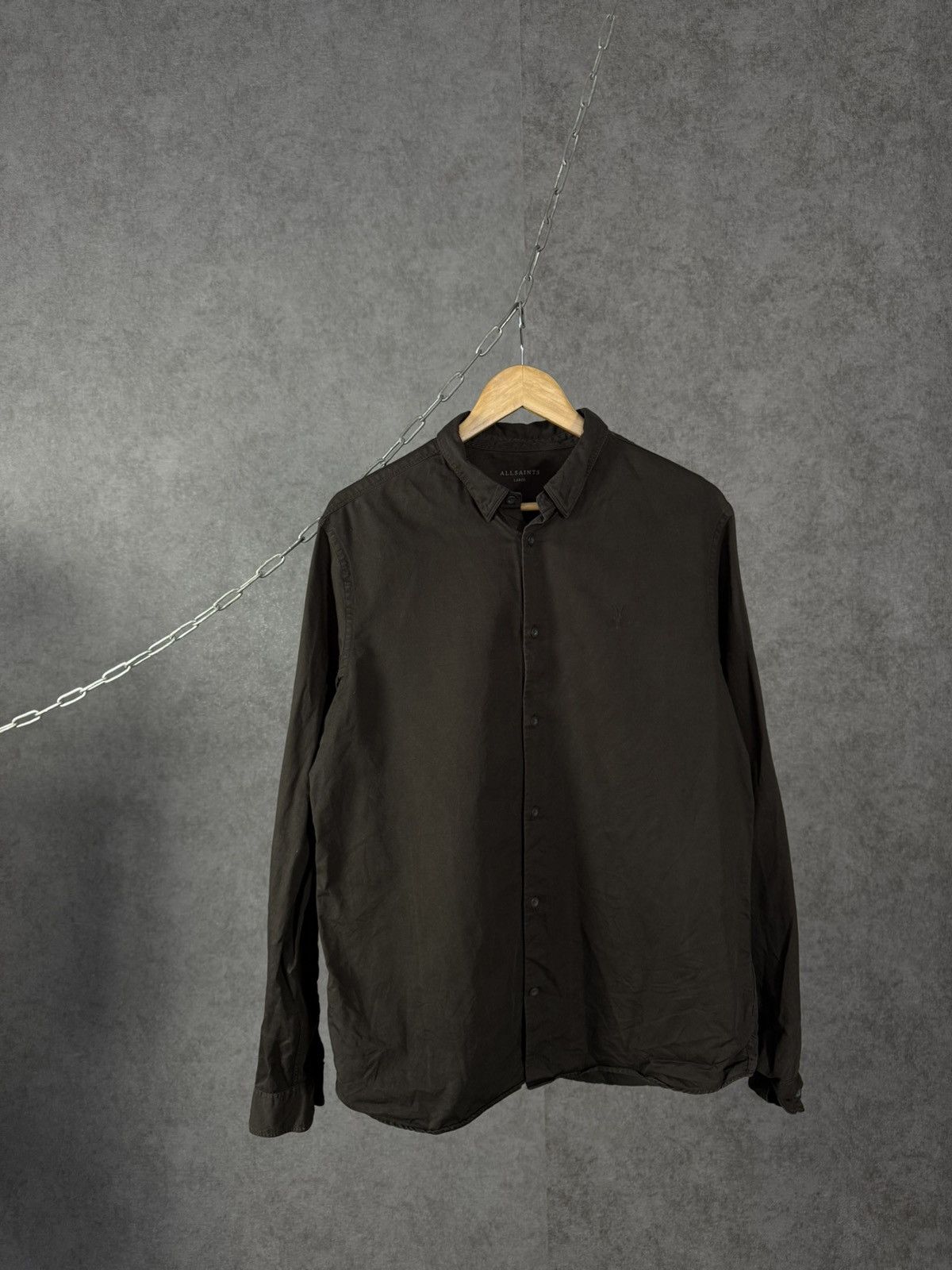 Allsaints Allsaints designer logo shirt Size US L / EU 52-54 / 3 - 1 Thumbnail