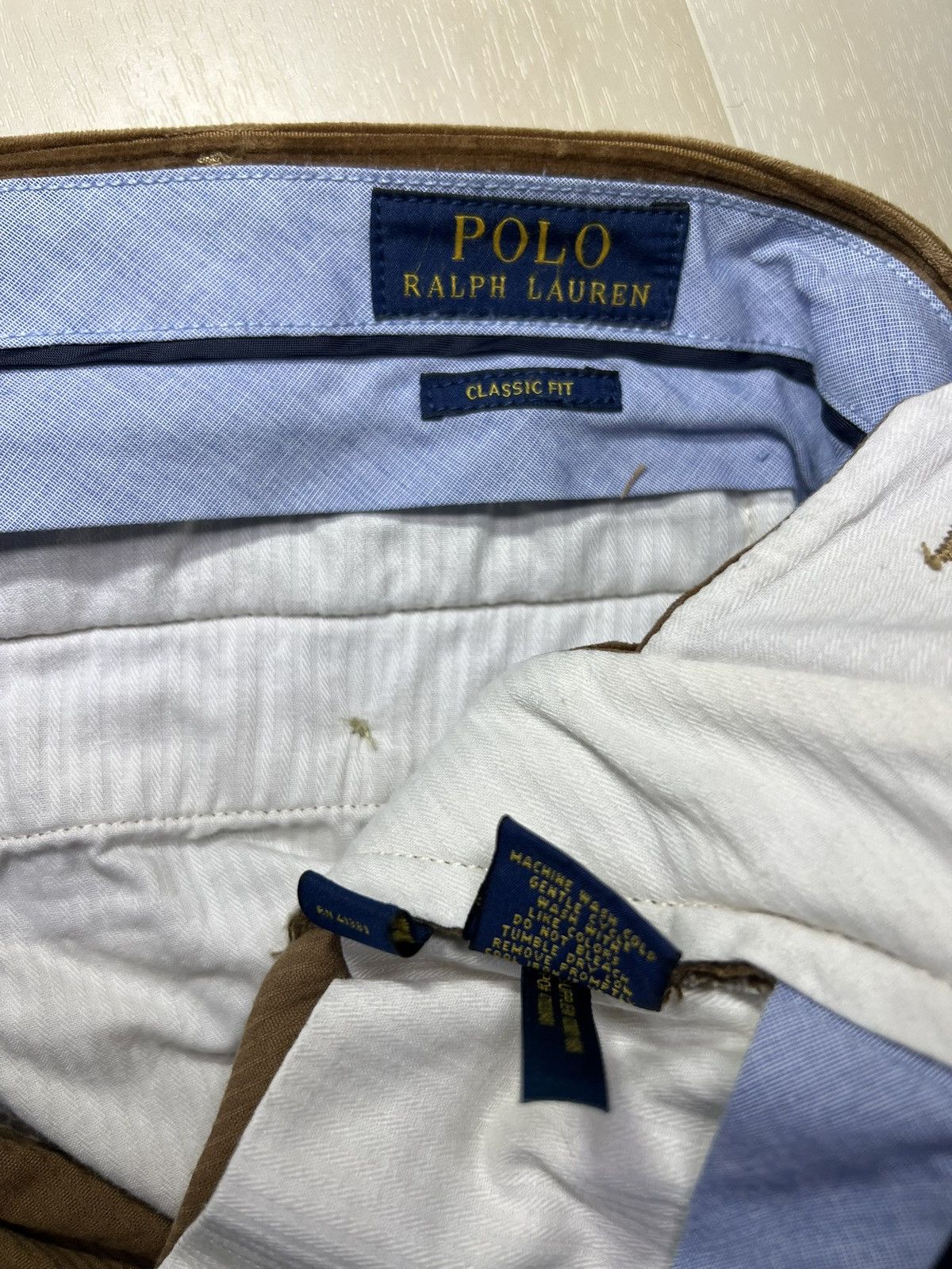 Polo Ralph Lauren Polo Ralph Lauren Brown Corduroy Pants Classic Fit Sz 38x32 Size US 38 / EU 54 - 9 Thumbnail