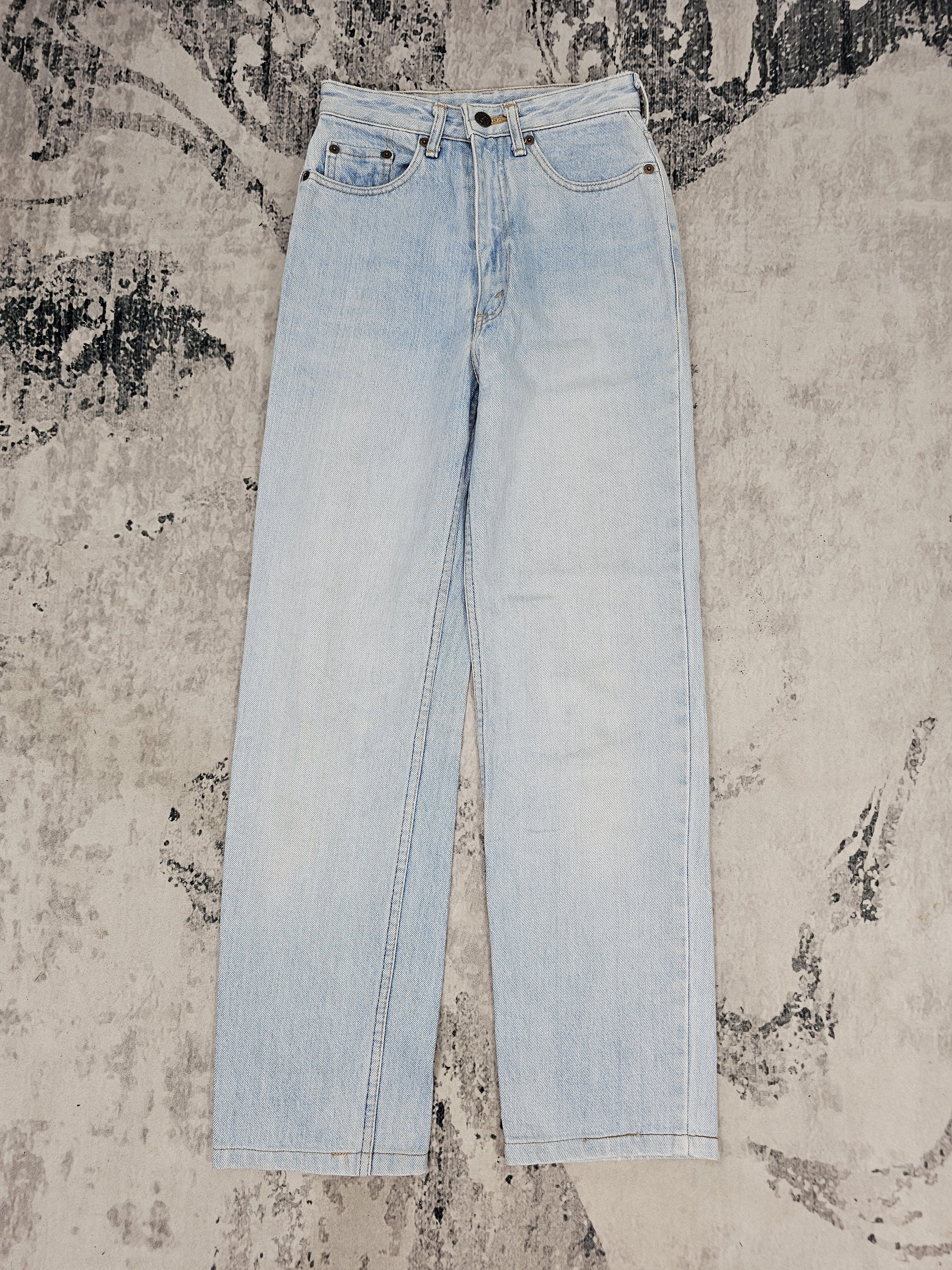 Levi's Vintage Clothing Vtg LEVIS W515 Sun Faded Light Blue High Rise Jeans L0548 Size 25" / US 0 / IT 36 - 1 Thumbnail