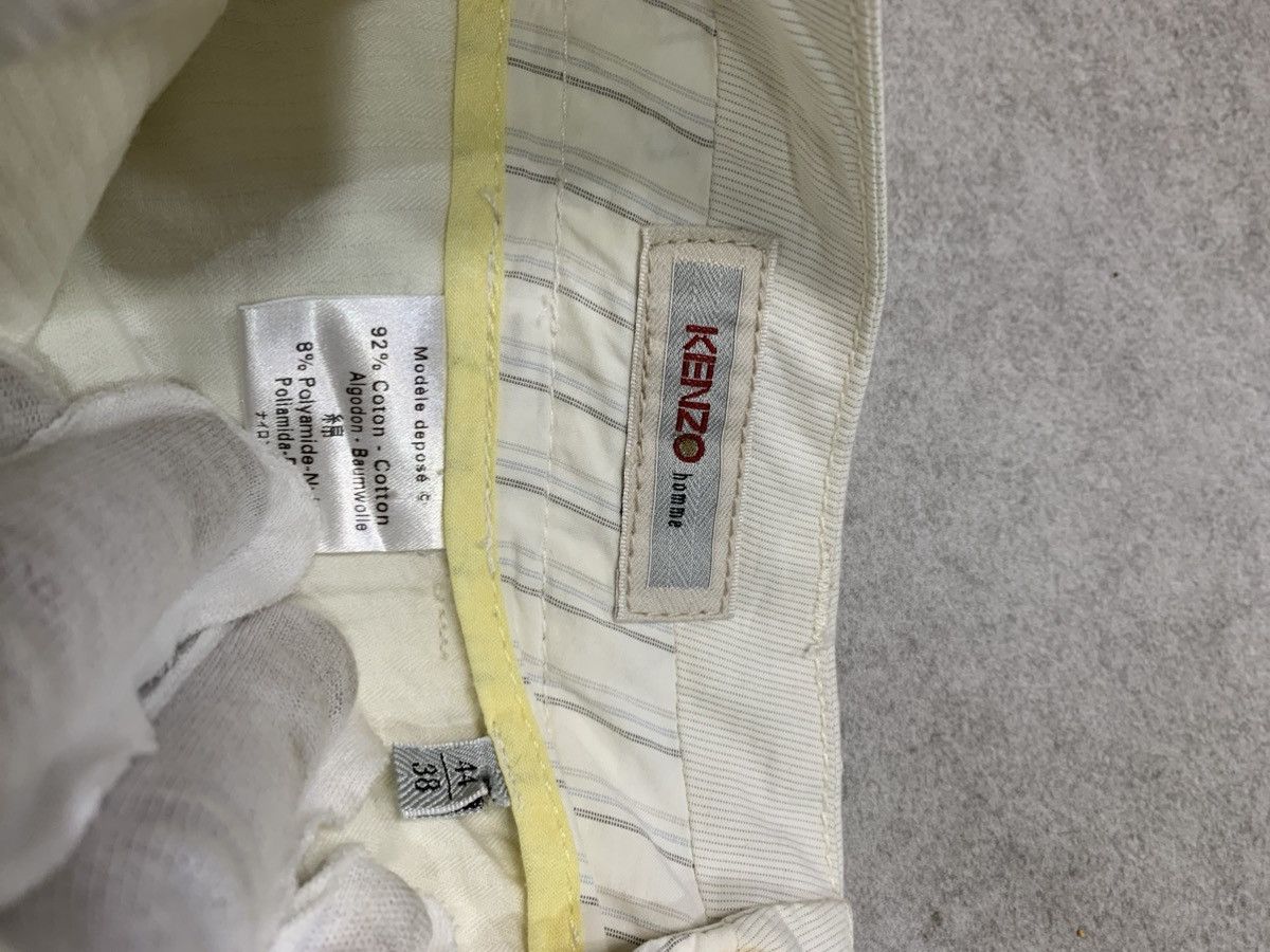 Kenzo Y2k vintage 2000s cream White Kenzo loose Cargo trousers Size US 28 / EU 44 - 4 Thumbnail
