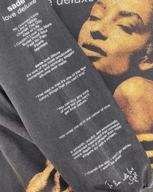 Vintage 💎RARE💎SADE LOVE DELUXE 00’s fanmade Size US XL / EU 56 / 4 - 5 Thumbnail