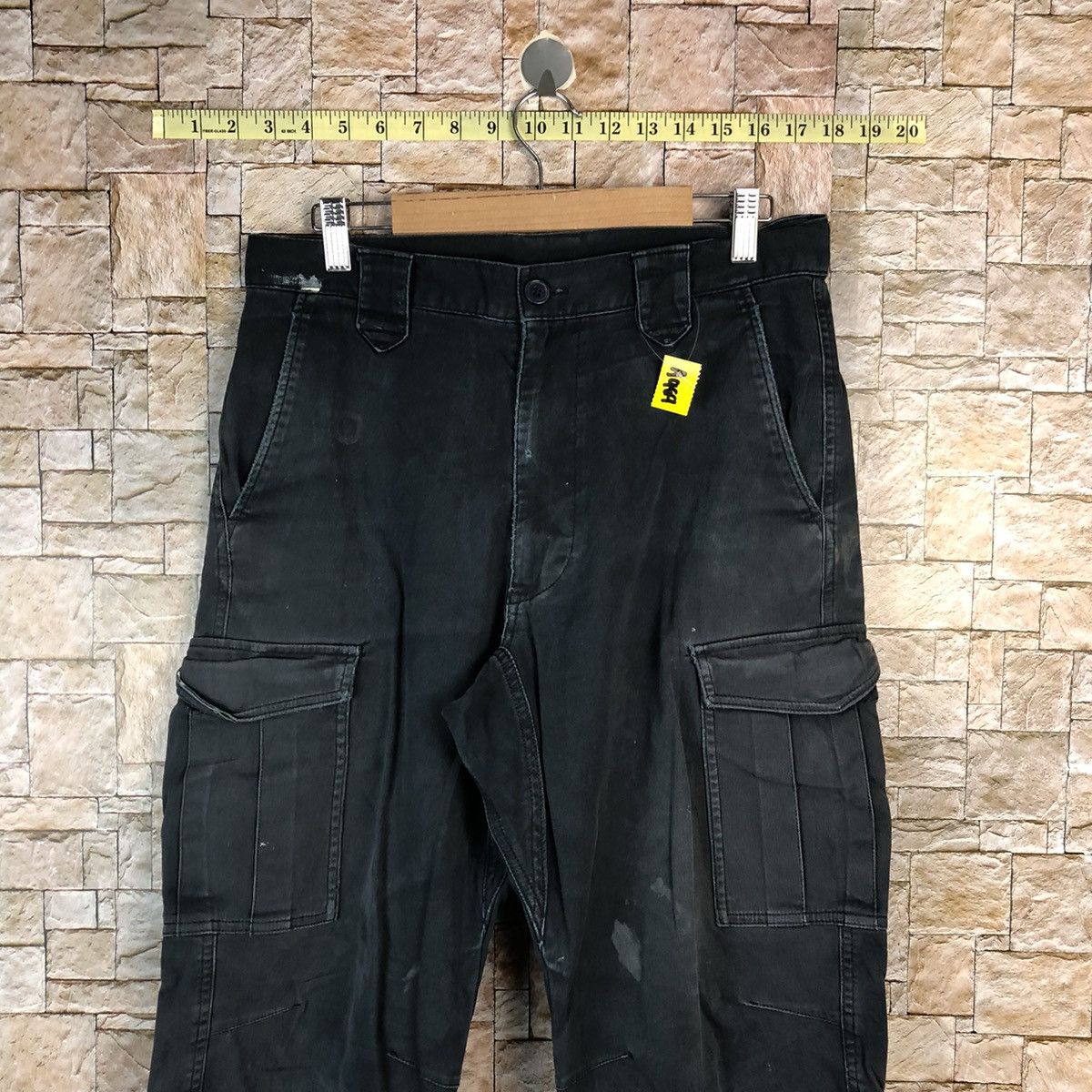 Japanese Brand Japanese Brand Blue utility Cargo Multipocket Pants #A989 Size US 32 / EU 48 - 4 Thumbnail