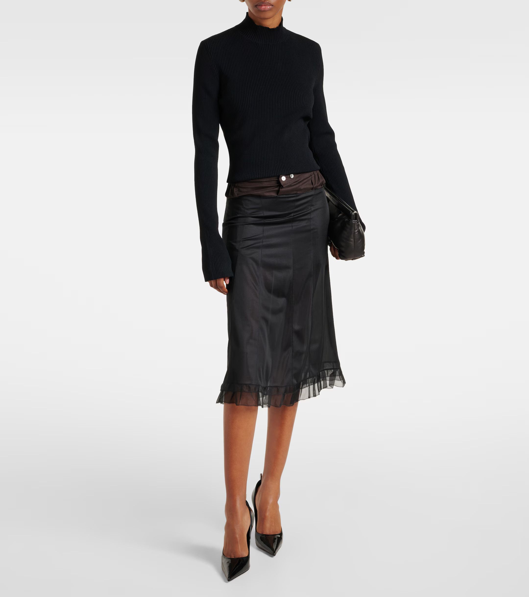 Christian Louboutin oc11z0625 Pumps in Black Size US 9.5 / IT 39.5 - 4 Thumbnail