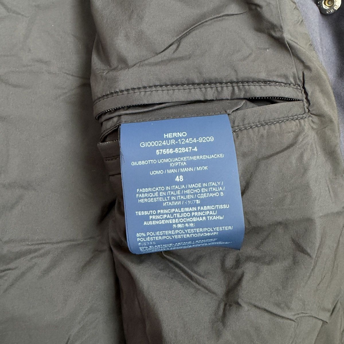 Herno Herno Jacket Woven Snap Front Blue Size US M / EU 48-50 / 2 - 6 Thumbnail