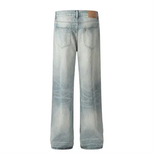 Japanese Brand × Jean American washed trend loose casual gradient distressed jeans Size US 32 / EU 48 - 2 Thumbnail