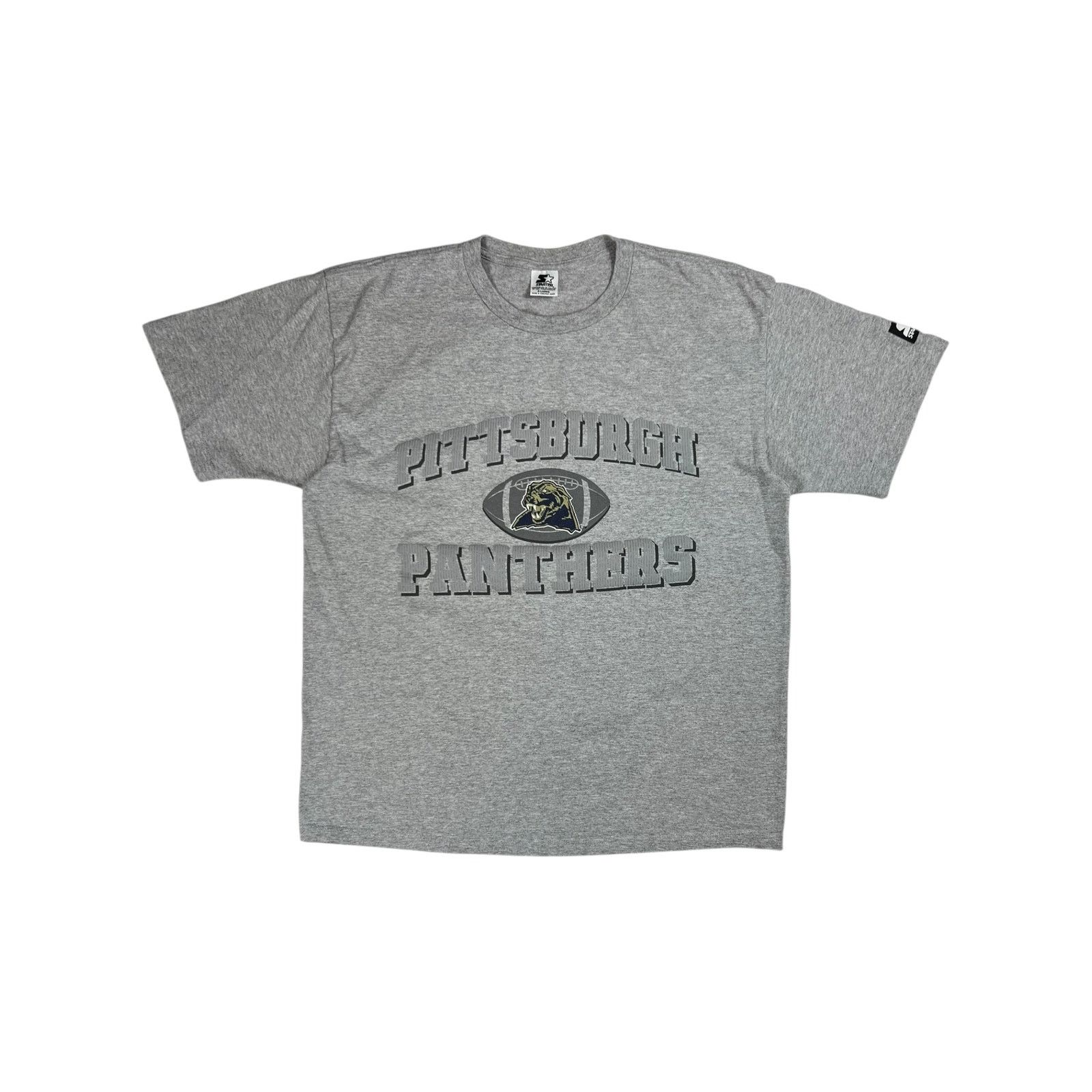 Starter × Vintage 90s Starter Pitt Panthers Football University Pittsburgh tee Size US XL / EU 56 / 4 - 1 Thumbnail
