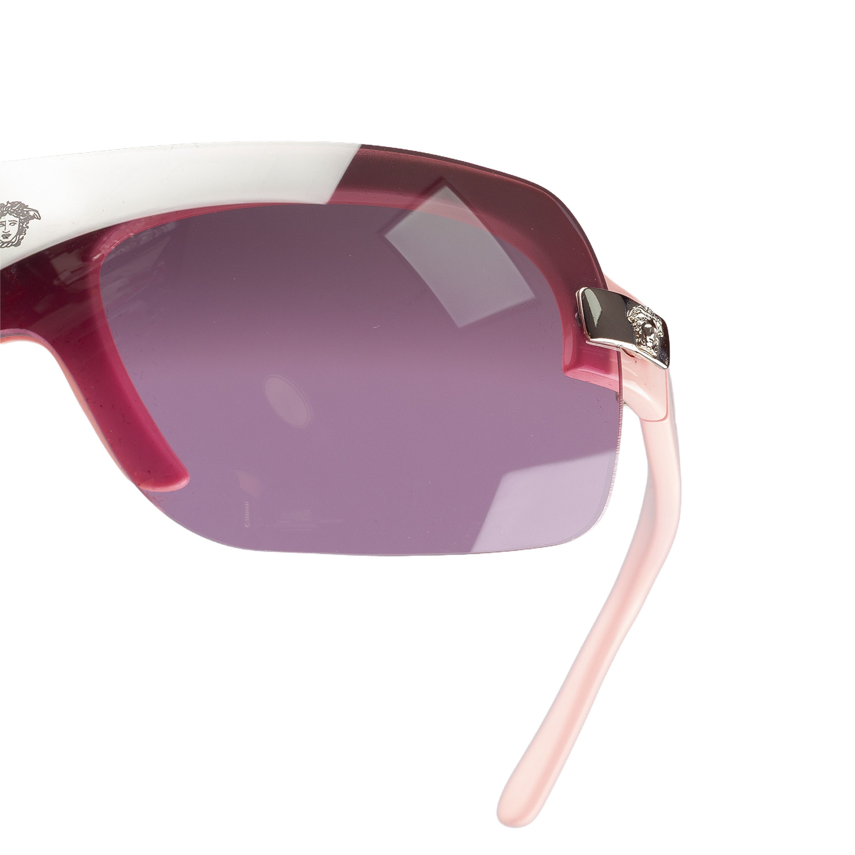 Versace Versace 4018-V 333/7A Pink Shield Sunglasses Size ONE SIZE - 9 Thumbnail
