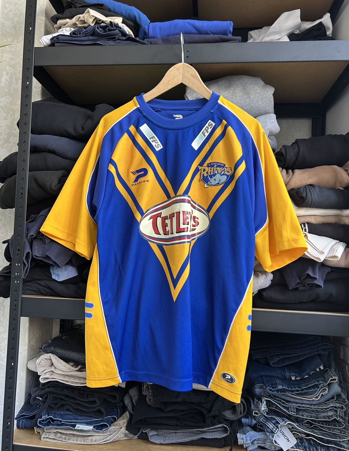Rugby Ralph Lauren Vintage Patric x Rhinos Tetley’s rugby jersey mens Size US L / EU 52-54 / 3 - 2 Thumbnail