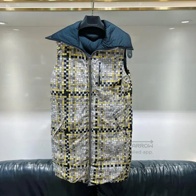 Hermes Hermes Black Double-Sided Long Quilted Vest Size XS / US 0-2 / IT 36-38 - 2 Thumbnail