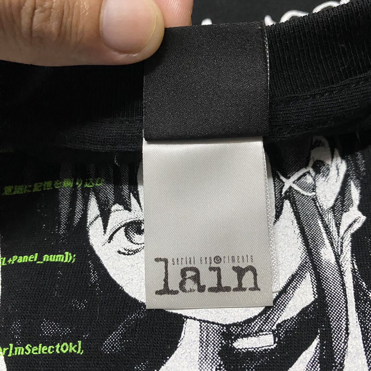 Anime RARE🔥 Serial Experiments Lain Cyberpunk Anime T Shirt Size US L / EU 52-54 / 3 - 5 Thumbnail