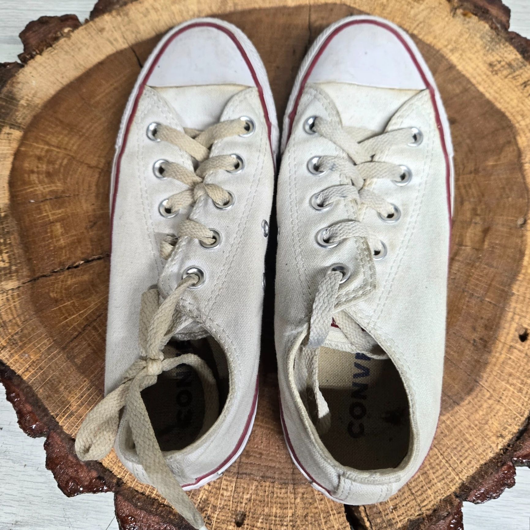 Converse Vintage Converse Chuck Taylor All Star Canvas Sneakers Unisex Adults Athletic US 4 EU 39 White 90s Mens Womens Size US 4 / IT 34 - 5 Thumbnail