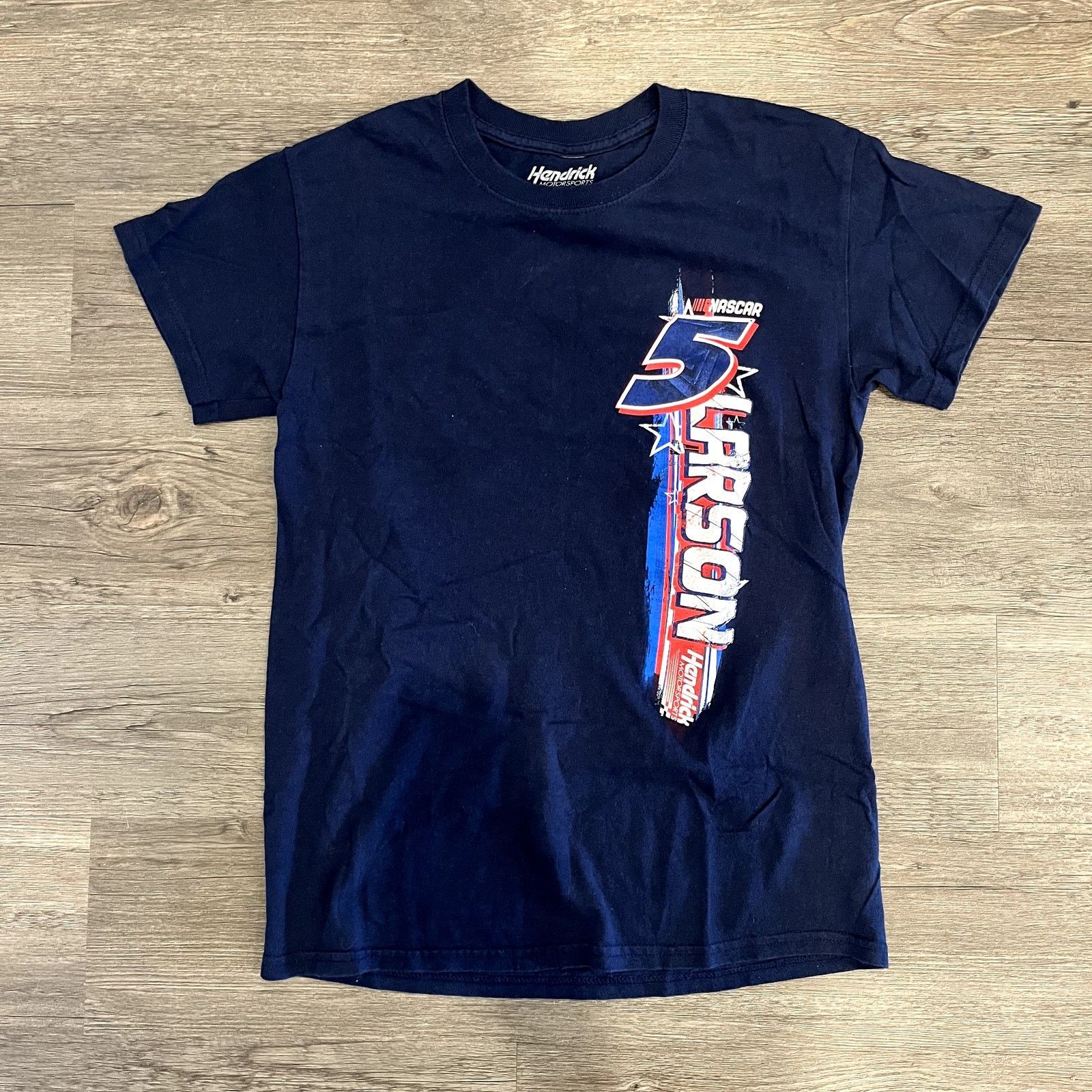 NASCAR Larson Motorsports #5 NASCAR Racing Tee Streetwear Size S Size US S / EU 44-46 / 1 - 2 Thumbnail