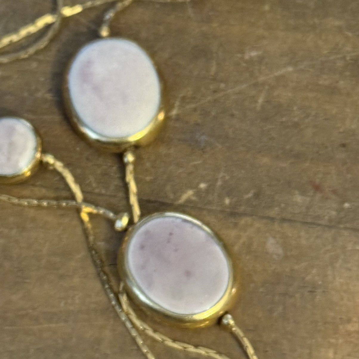 Other Avon SP gold tone layered station stone necklace Size ONE SIZE - 3 Thumbnail