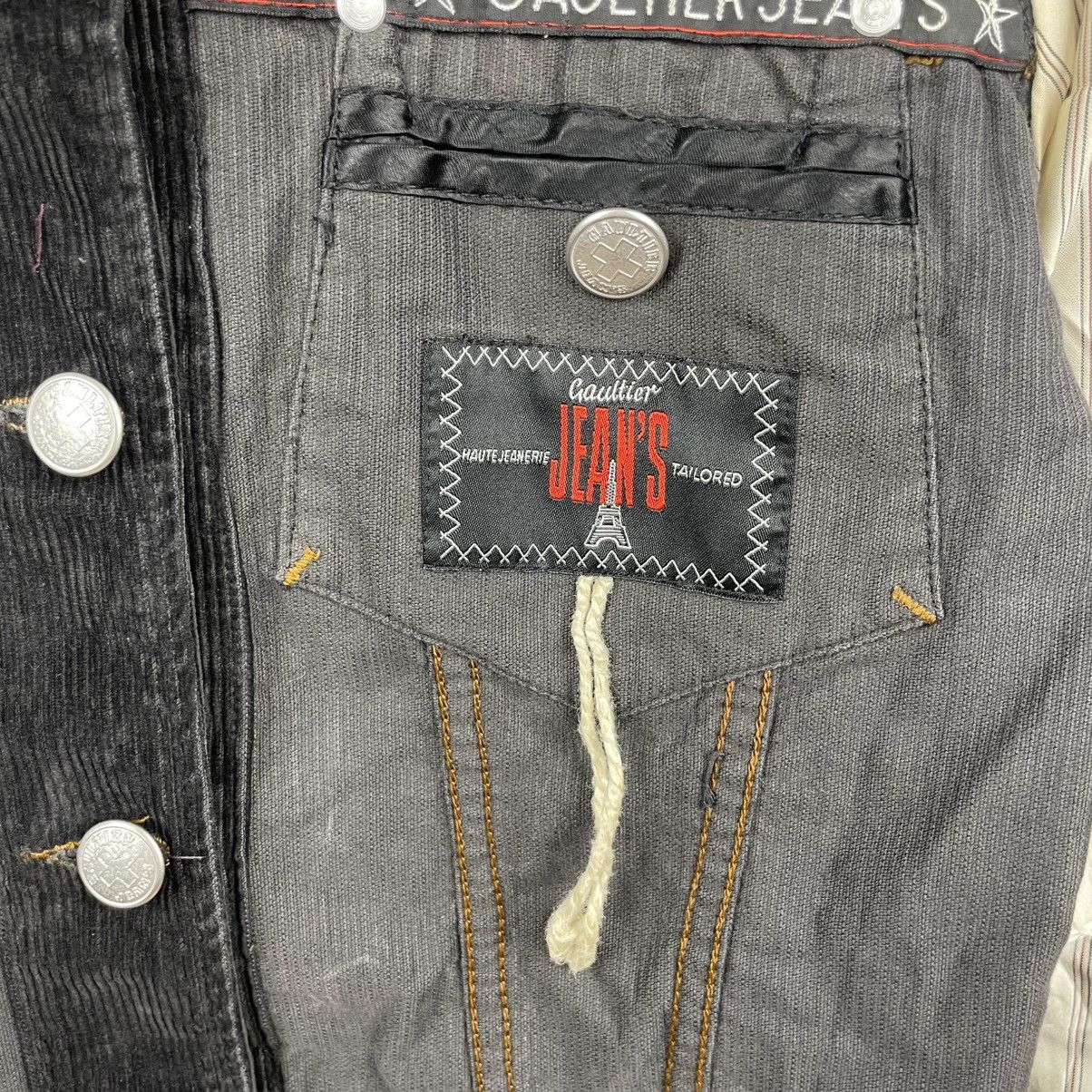 Jean Paul Gaultier Vintage Jean Paul Gaultier JPG Velvet Reversible Jacket Size S / US 4 / IT 40 - 10 Thumbnail