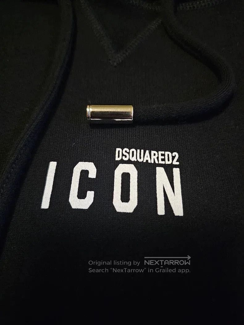 Dsquared2 Dsquared2 Black Icon Hooded Sweatshirt. Size US L / EU 52-54 / 3 - 2 Thumbnail