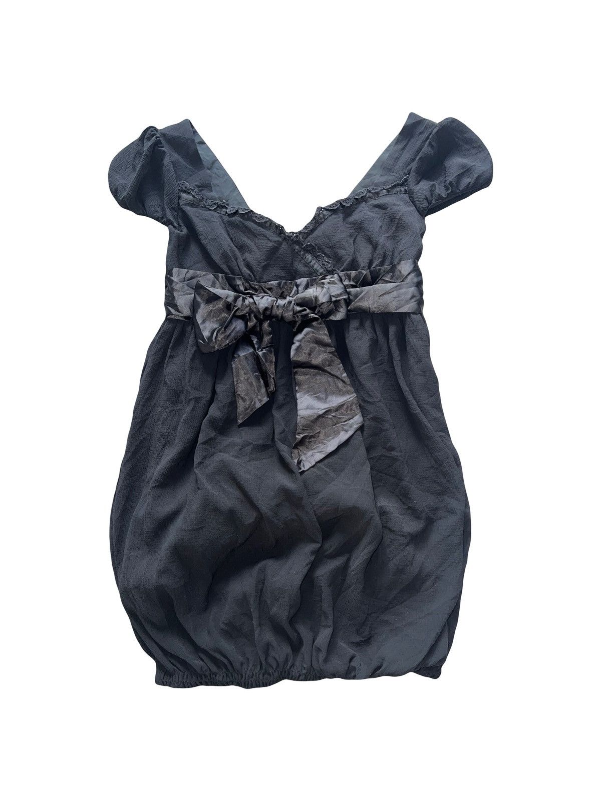 Japanese Brand CECIL MCBEE big bow tie blouse 🎀➕ Size XS / US 0-2 / IT 36-38 - 1 Thumbnail