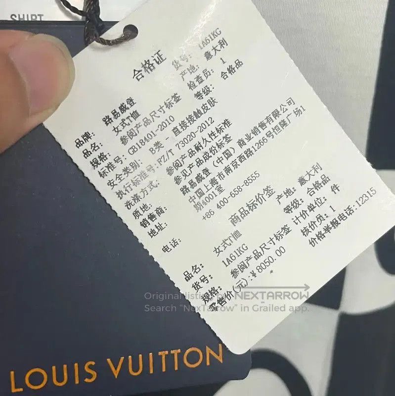 Louis Vuitton Louis Vuitton Checkered Design Women's T. Size S / US 4 / IT 40 - 4 Thumbnail