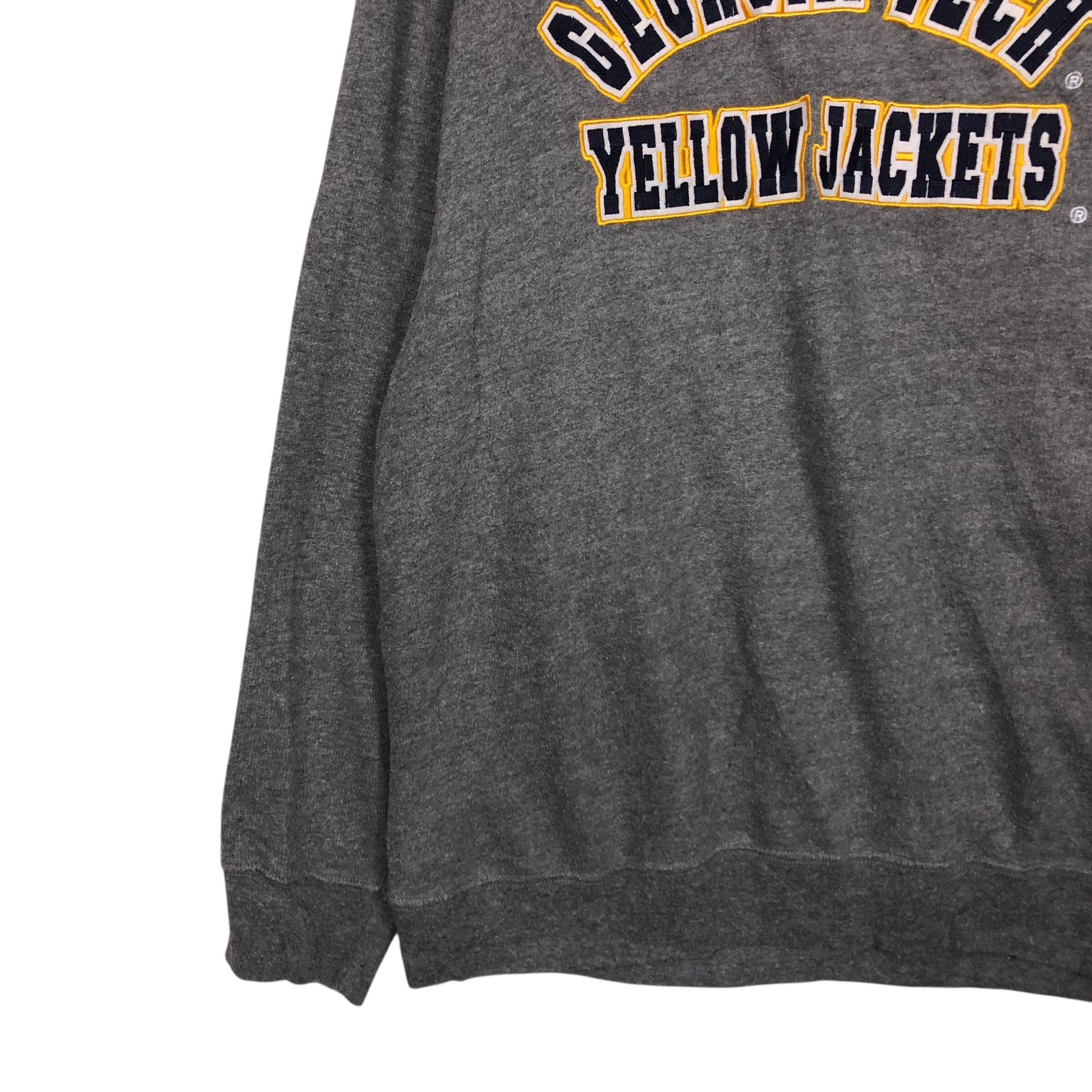 Japanese Brand 📌Vintage Sweatshirt Rich Grey Georgia Tech Big Logo Size US M / EU 48-50 / 2 - 5 Thumbnail