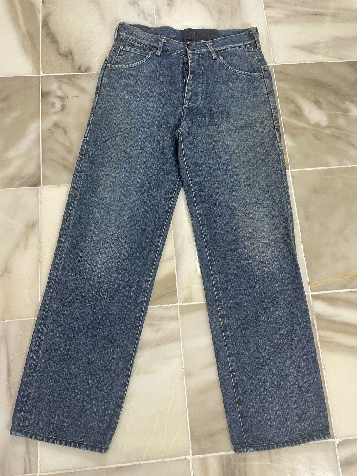 45rpm Vintage 45 Rpm Sailor Pants Look A Like Size US 29 - 2 Thumbnail