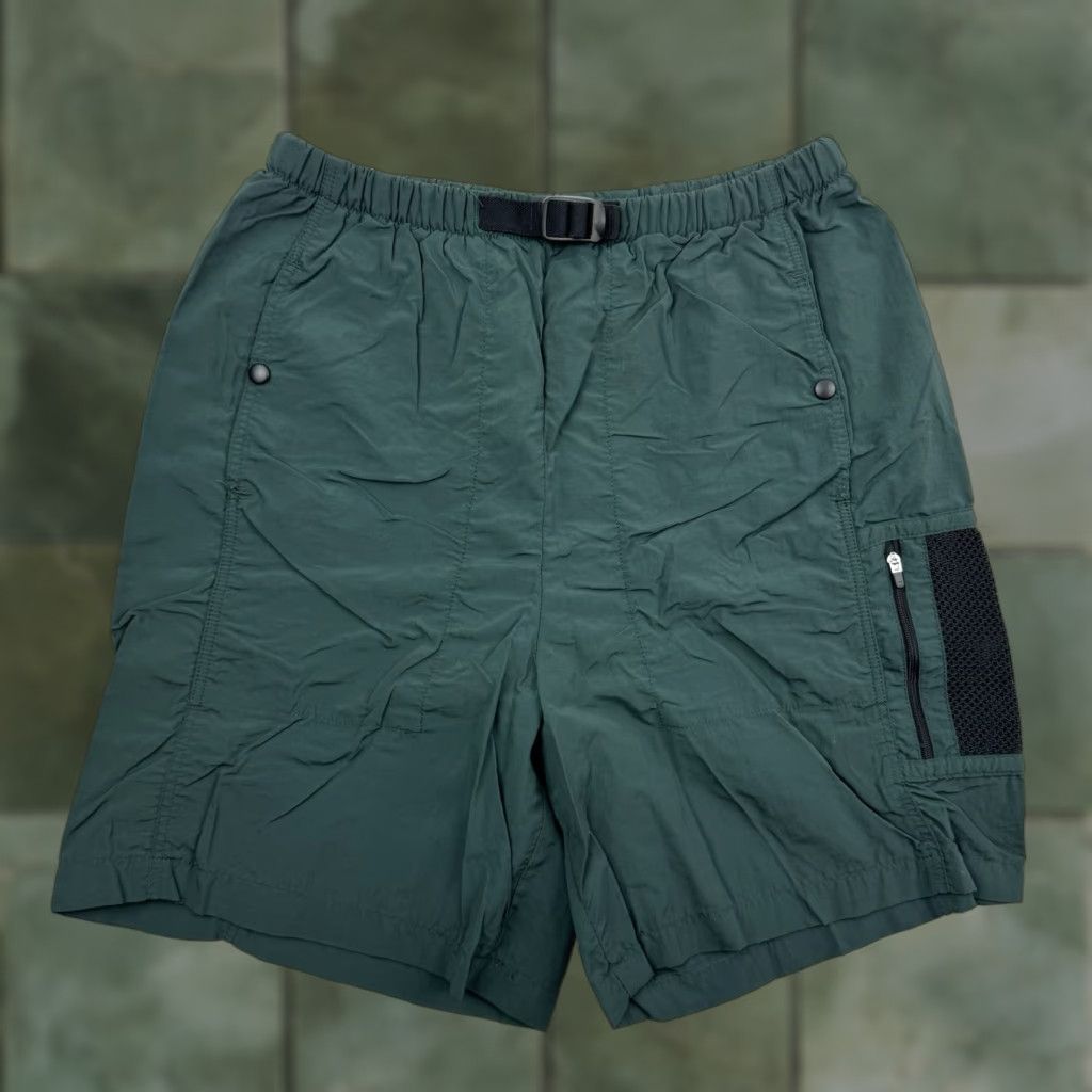 Vintage VINTAGE TravelSmith Cargo Shorts Adult Small Green Outdoor Hiking 90s Mens Size US 29 - 1 Thumbnail