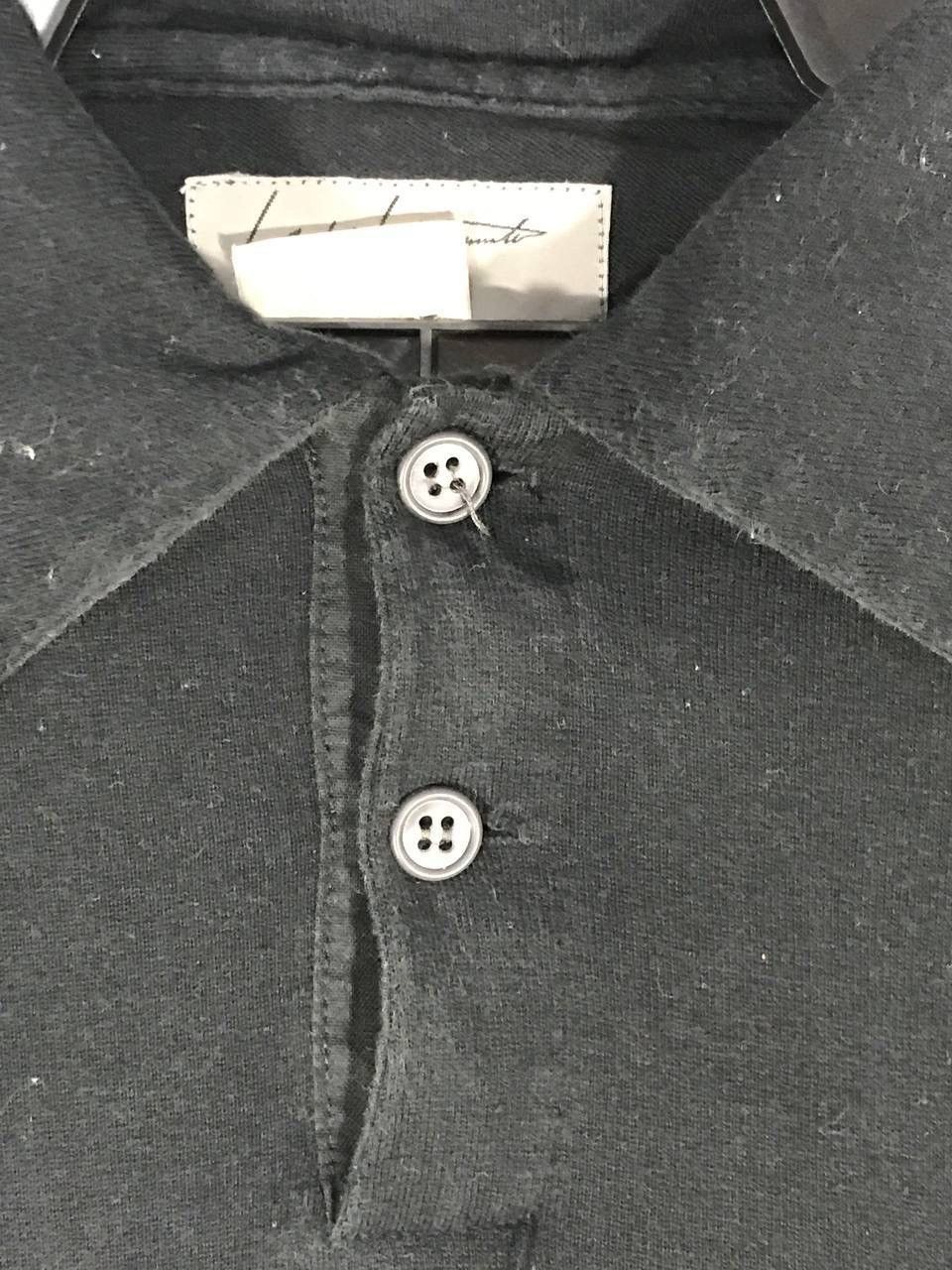 Japanese Brand × Yohji Yamamoto plain black design Size US L / EU 52-54 / 3 - 3 Thumbnail