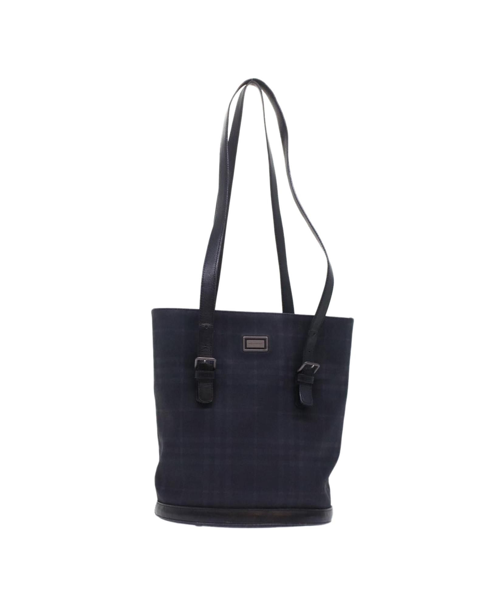 image of Burberry Stylish And Functional Black Nylon Shoulder Bag, Women's