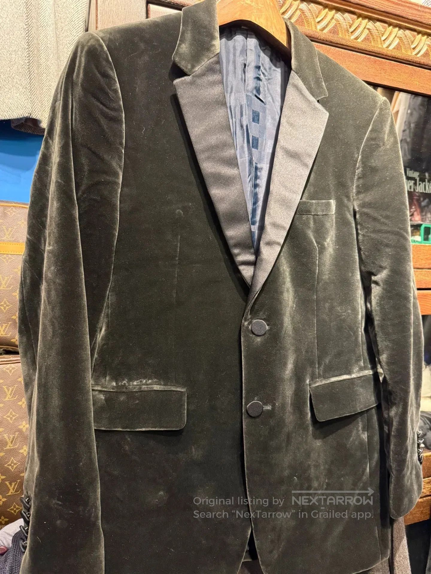 Burberry Burberry Velvet Suit Jacket. Size US M / EU 48-50 / 2 - 7 Thumbnail
