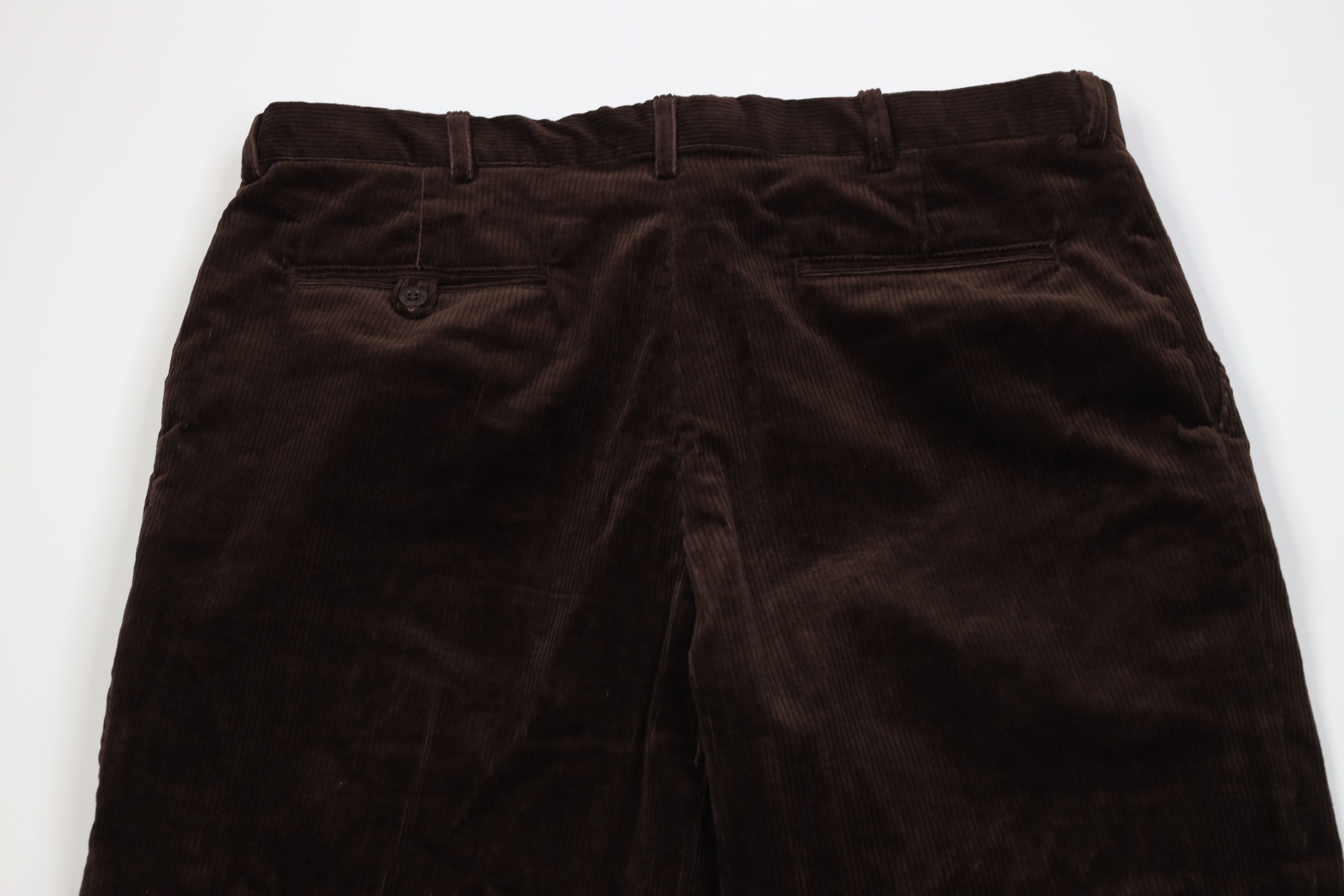 Ralph Lauren Vintage 90s Polo Golf Ralph Lauren Wide Leg Corduroy Pants Size US 36 / EU 52 - 11 Thumbnail