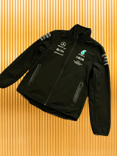 Other AMG Petronas France Racing SoftShell Black Jacket Size US M / EU 48-50 / 2 - 1 Thumbnail