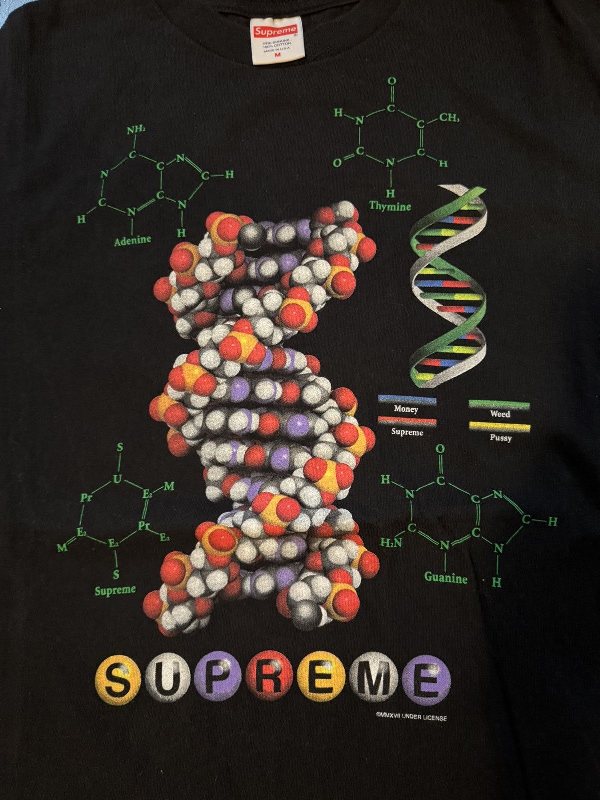 Supreme Supreme DNA T-Shirt size M Size US M / EU 48-50 / 2 - 3 Thumbnail