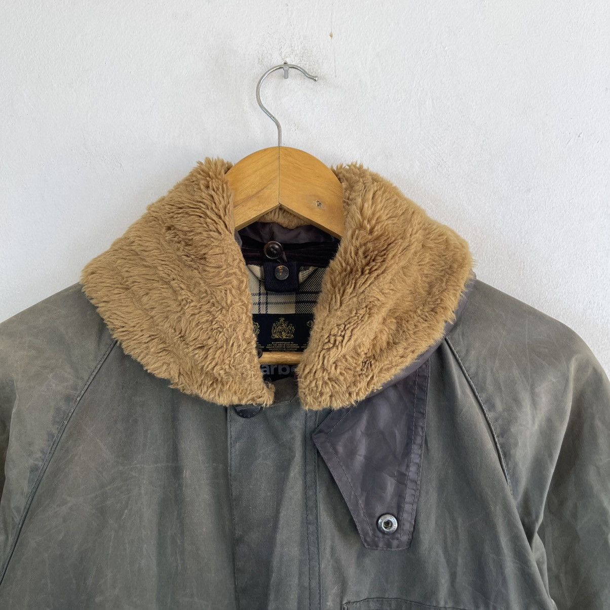 Barbour A/W17 Barbour SL Solway Shawl Collar Waxed Jacket Sage Olive Size US M / EU 48-50 / 2 - 9 Thumbnail