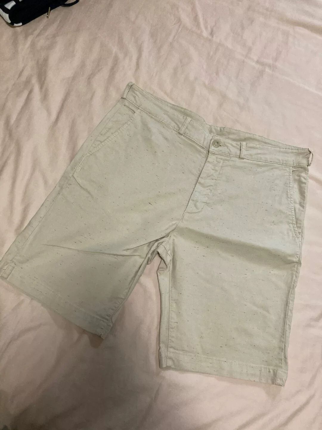 Maison Kitsune maison kitsune cotton linen shorts size 32 Size US 32 / EU 48 - 1 Thumbnail
