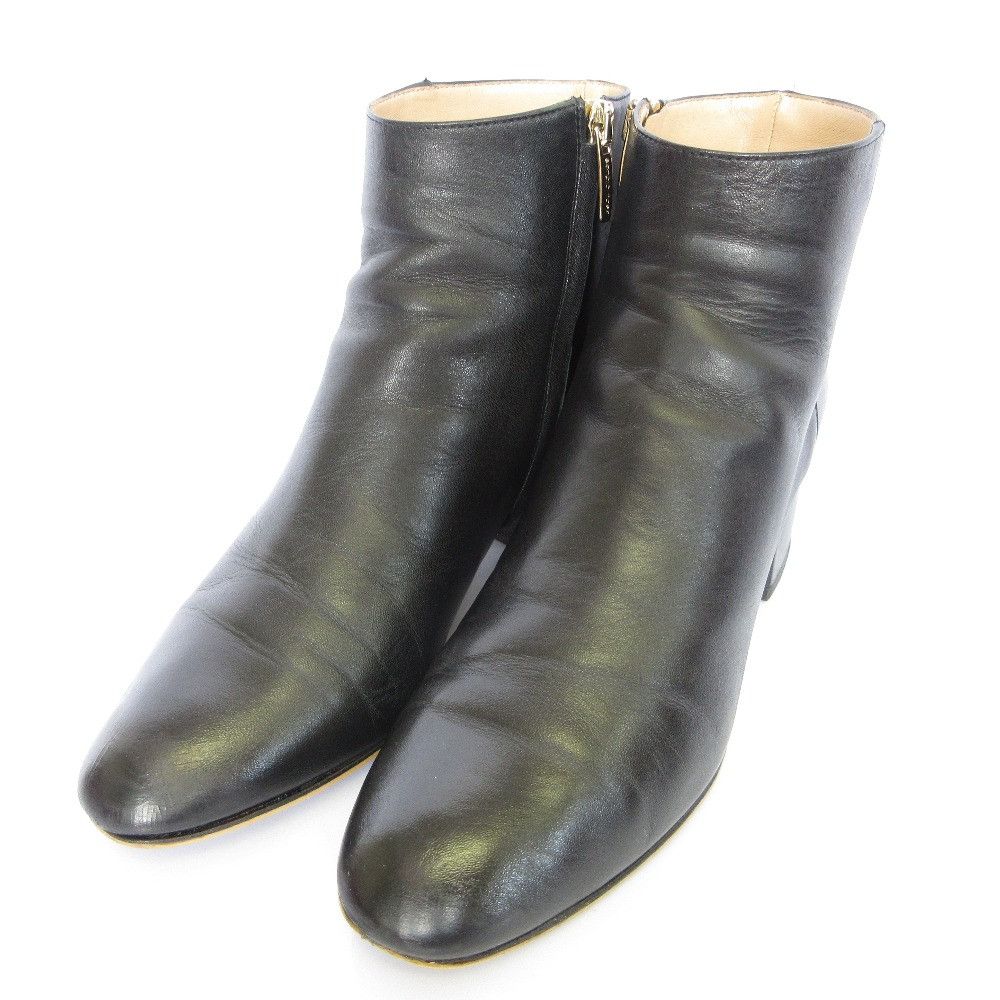 Other Other Sergio Rossi Leather Short Boots Leather Shoes DUTY FREE for USA Size ONE SIZE - 1 Thumbnail