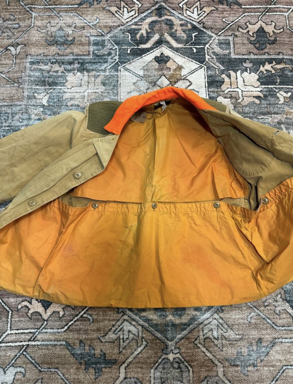Other Vintage 70s Field Jacket Patina Distressed Size US L / EU 52-54 / 3 - 3 Thumbnail